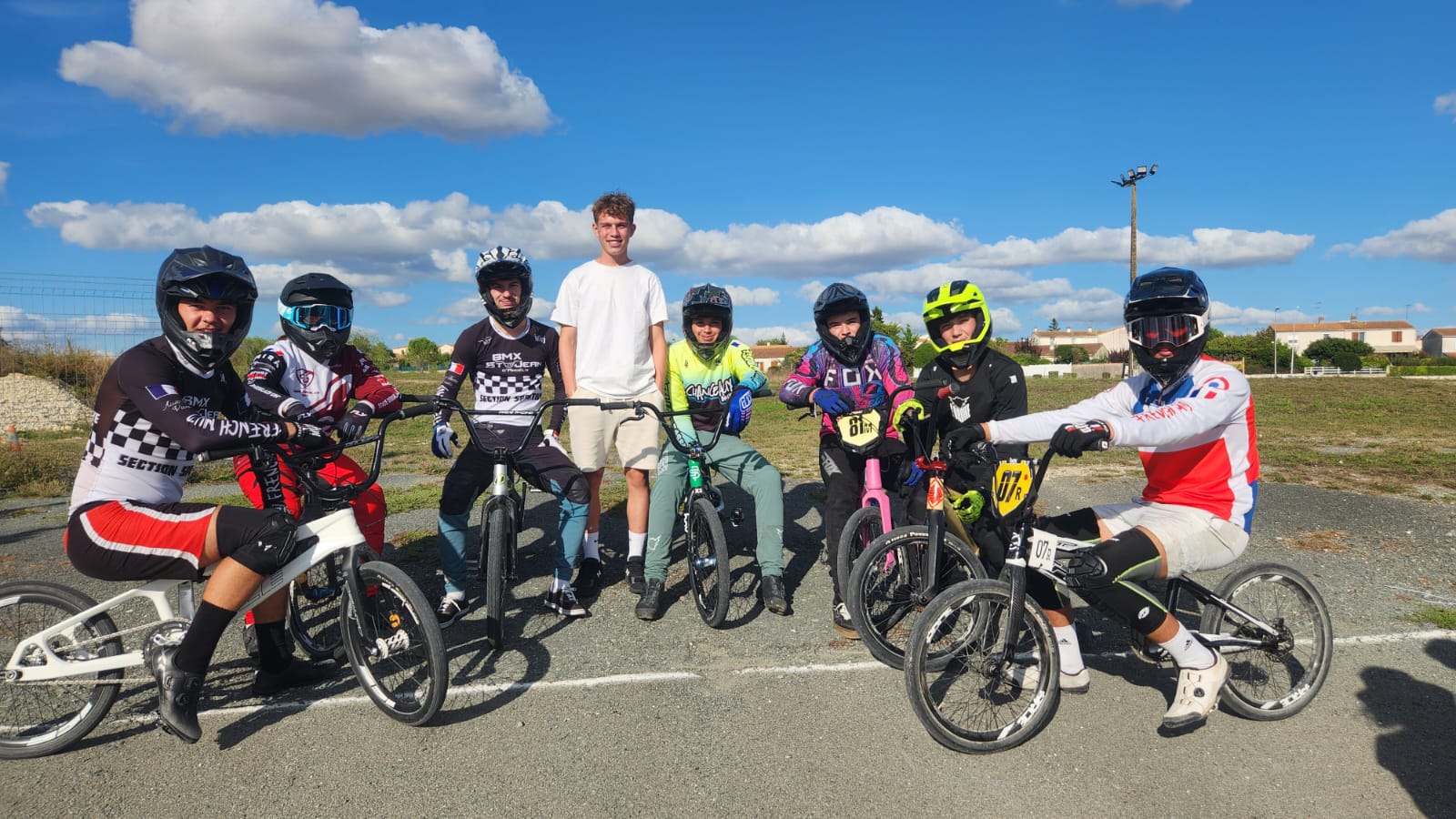 Section Sportive BMX : Bienvenue à nos nouveaux pilotes!