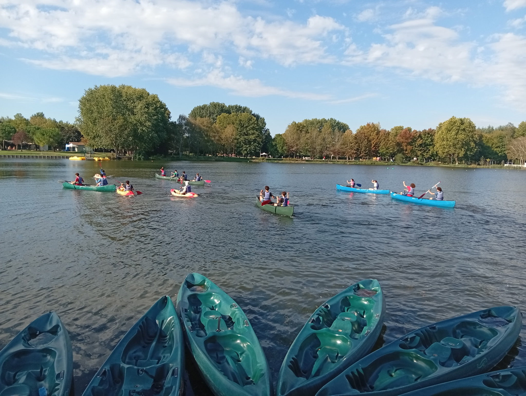 Journée d'intégration de l'Option EPS au plan d'eau du Bernouët 5 Image