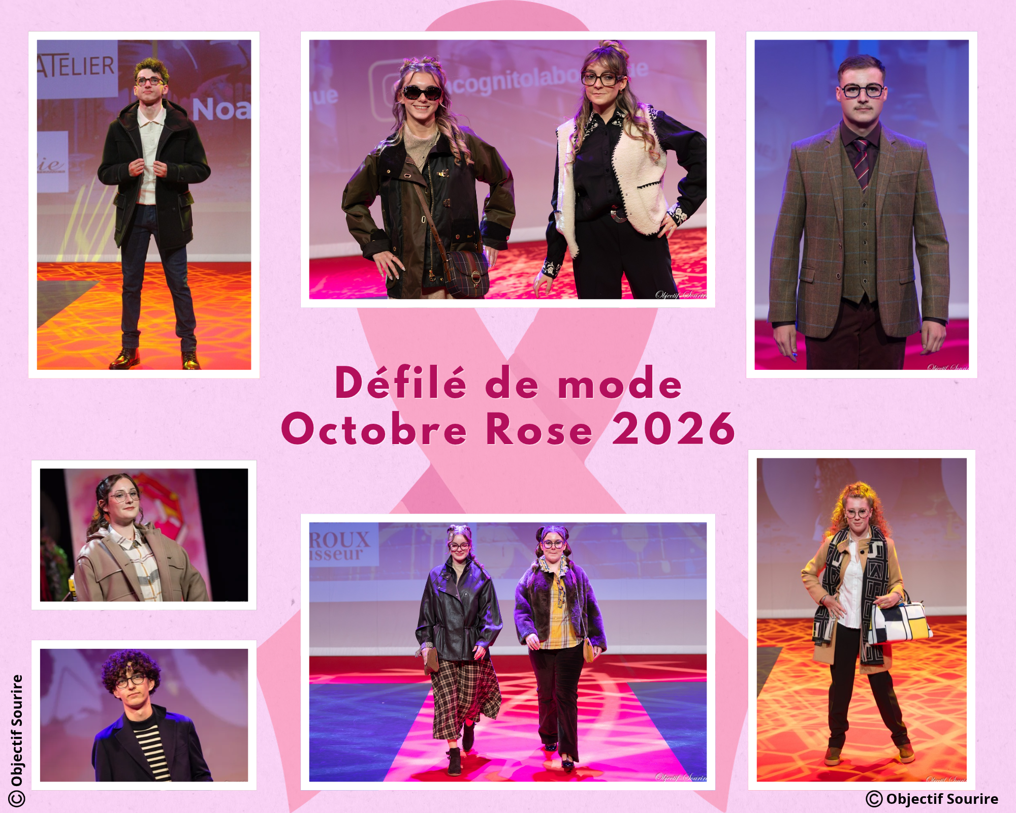 Tapis rouge pour Octobre Rose